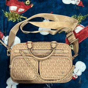 Michael Kors Cream Crossbody Bag